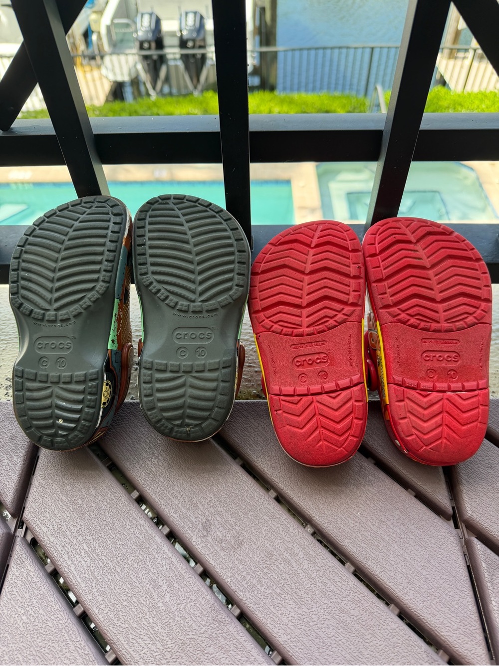 Pair of Disney Cars CROCS - Picture 10 of 12